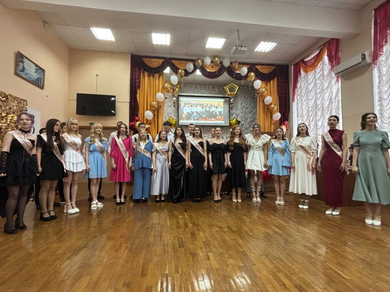 Выпускной в 9Б классе.
